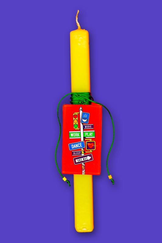 Crossroads Easter Candle